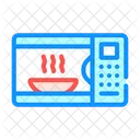 Microwave Oven Color Icon