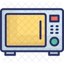 Electric Oven Heating Oven Microwave Icon