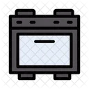 Oven Baked Stove Icon
