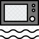 Kitchen Microwave Cooking Icon