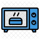 Microwave Cooking Kitchenware Icon