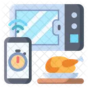 Microwave Smart Chicken Icon