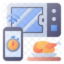Microwave Smart Chicken Icon