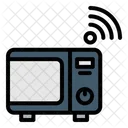 Microwave Oven Internet Of Things Icon