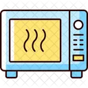 Microwave Oven Heat Icon
