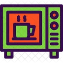 Microwave Coffee Electronics Icon