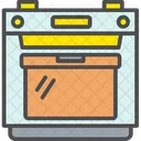 Microwave Oven Cooker Icon