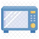 Microwave Oven Electric Appliance Icon