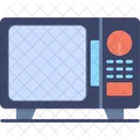 Microwave Oven Cooking Icon