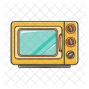 Microwave Oven Kitchen Icon