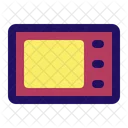 Microwave Oven Cook Icon