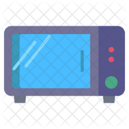 Microwave Oven Icon - Download in Flat Style