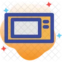 Microwave Oven Cooking Electronics Icon