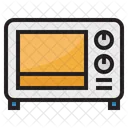 Microwave Cooking Heating Icon