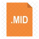 Mid File Format Icon