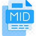 Mid File File Format File Icon