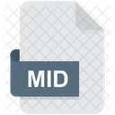 Mid File Format File Icon