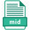 Mid File Formats Icon