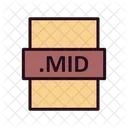 Mid File  Icon