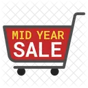 Mid Year Promotion Discount Icon