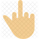 Middle Finger Action Icon