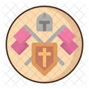 Middle Ages Medieval Knight Icon