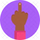 Protest Middle Finger Hand Icon