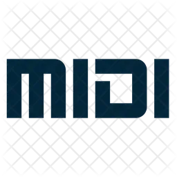 Midi Logo Ícone