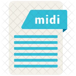 Midi file  Icon