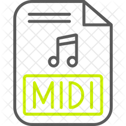 Midi File  Icon