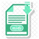 Midi File Format Icon