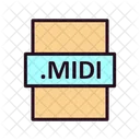 Midi File Midi File Format Icon