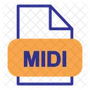 Midi File  アイコン