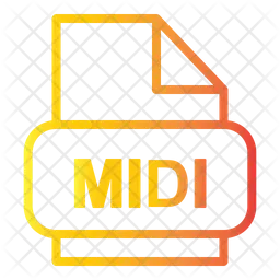 Midi File  Icon