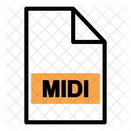 Midi File  Icon