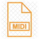 Midi File  Icon