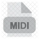 Midi File  Icon