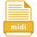 Midi File Formats Icon