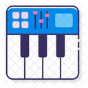 Midi Keyboard Dj Keyboard Icon