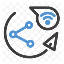 Midia Networking Engajamento Ícone
