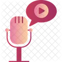 Podcast de mídia  Icon