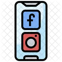 Mídia social  Icon