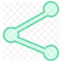 Icone De Linha Duotonica De Midia Social Icon