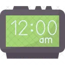 Midnight Hour Clock Icon
