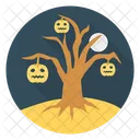 Miedo Arbol Calabaza Icon