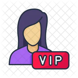 Miembro vip femenino  Icon