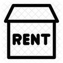 Miete Haus Heim Symbol