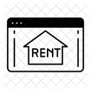 Vermietungswebsite  Symbol