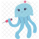 Jolie infirmière méduse  Icon