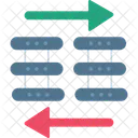 Migracao De Dados Transferencia De Dados Migracao Para A Nuvem Ícone